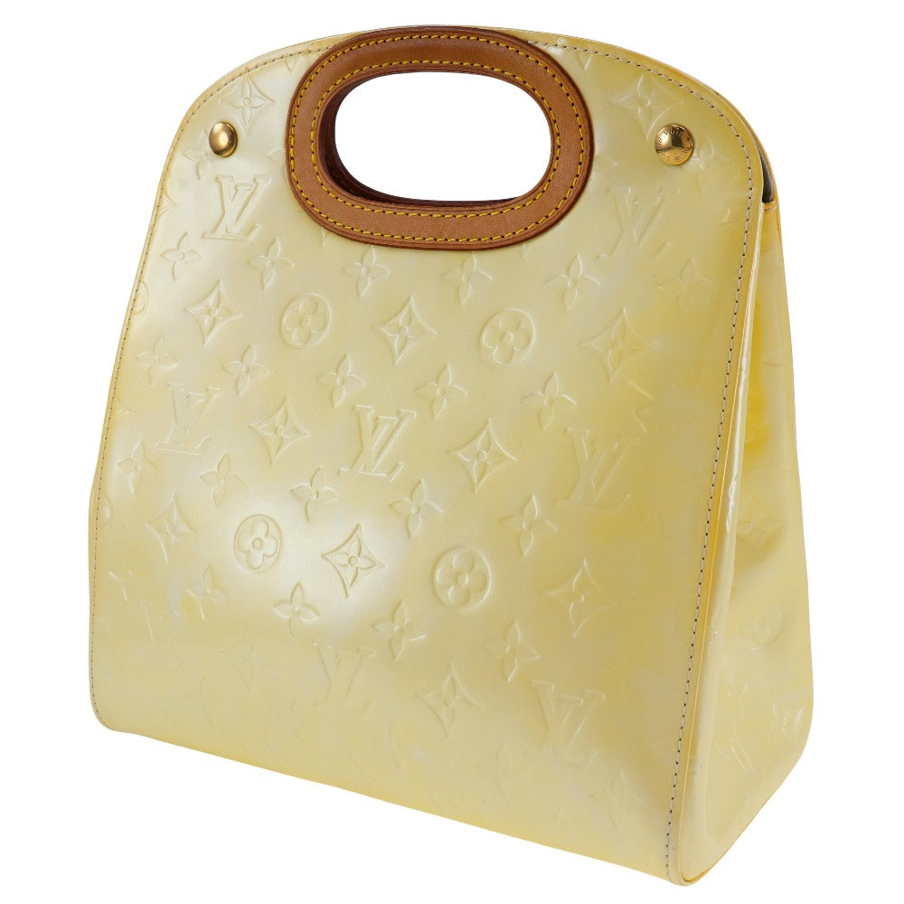 Louis Vuitton Maple Drive Handbag Monogram Vernis A5 Snap Button Maple Drive  A-Rank Handbag