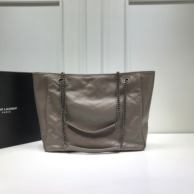 GLAMI Niki Shopping Bag Dark Beige For Women 13.8in/35cm YSLÃ‚Â 