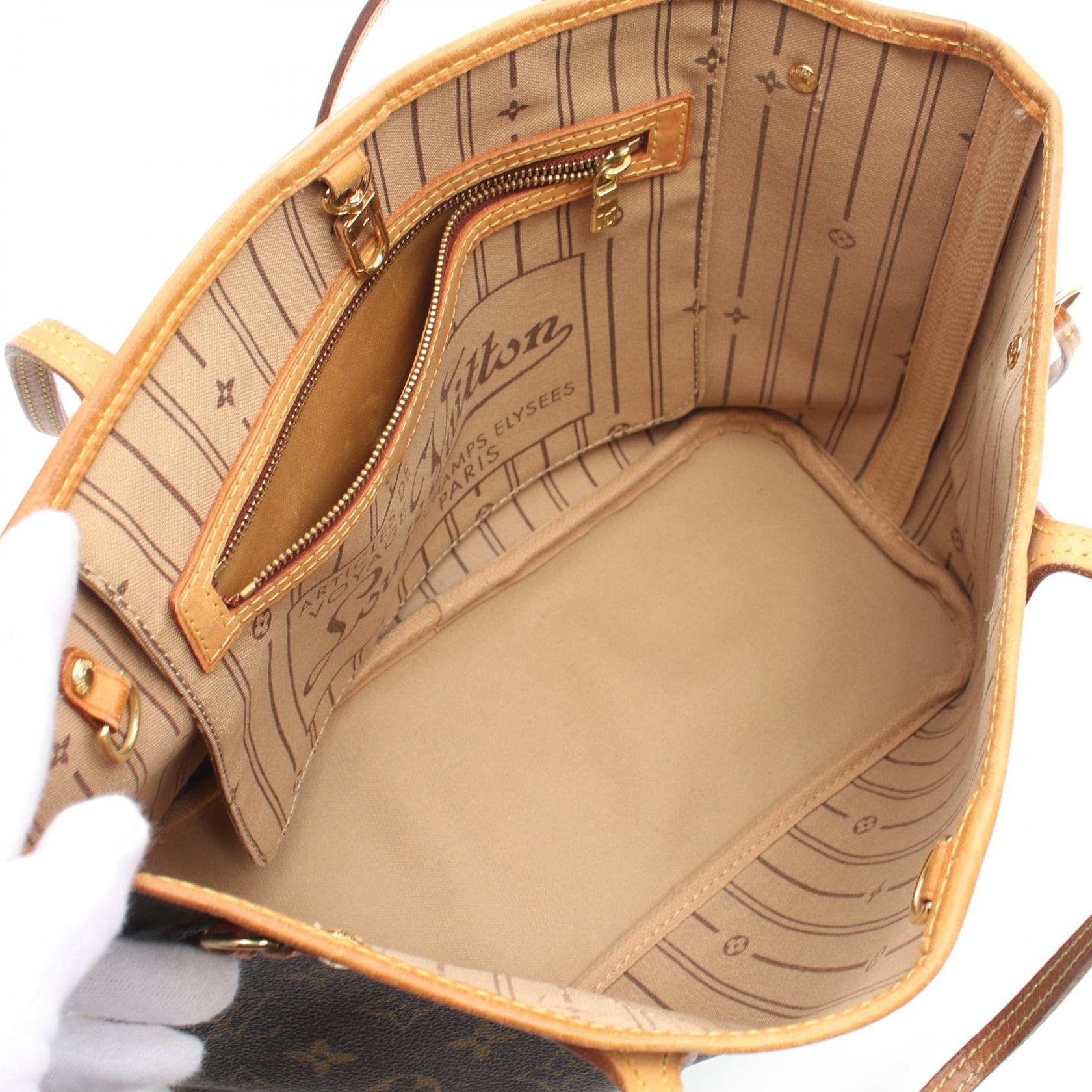 Louis Vuitton Monogram Neverfull PM  Canvas Tote Bag