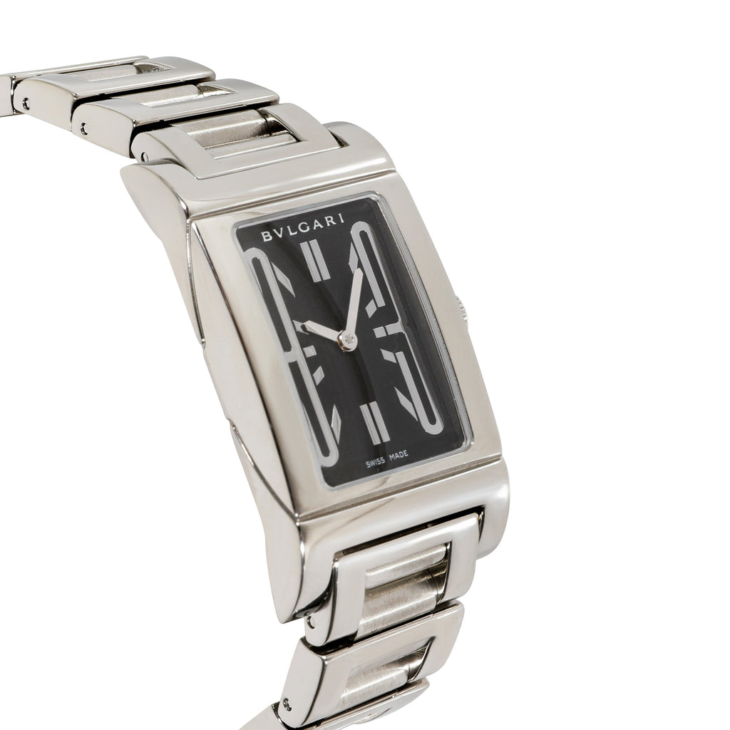 BVLGARI Rettangolo RT 39 S Women's Watch in Stainless Steel