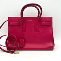 Pre-owned SAINT LAURENT Calfskin Small Sac De Jour Lipstick Pink LA7453