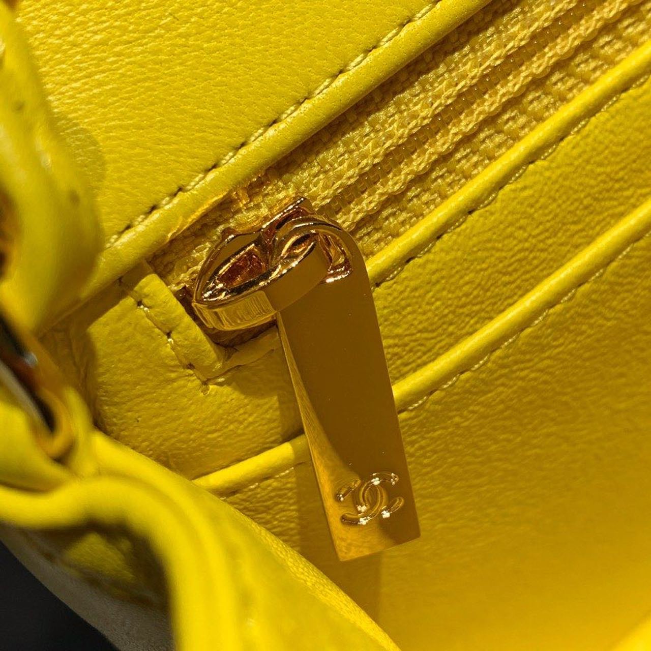 CHLMini GlamIap Bag Yellow For Women Bags, Shoulder And Crossbody Bags 6.7in/17cm A35200