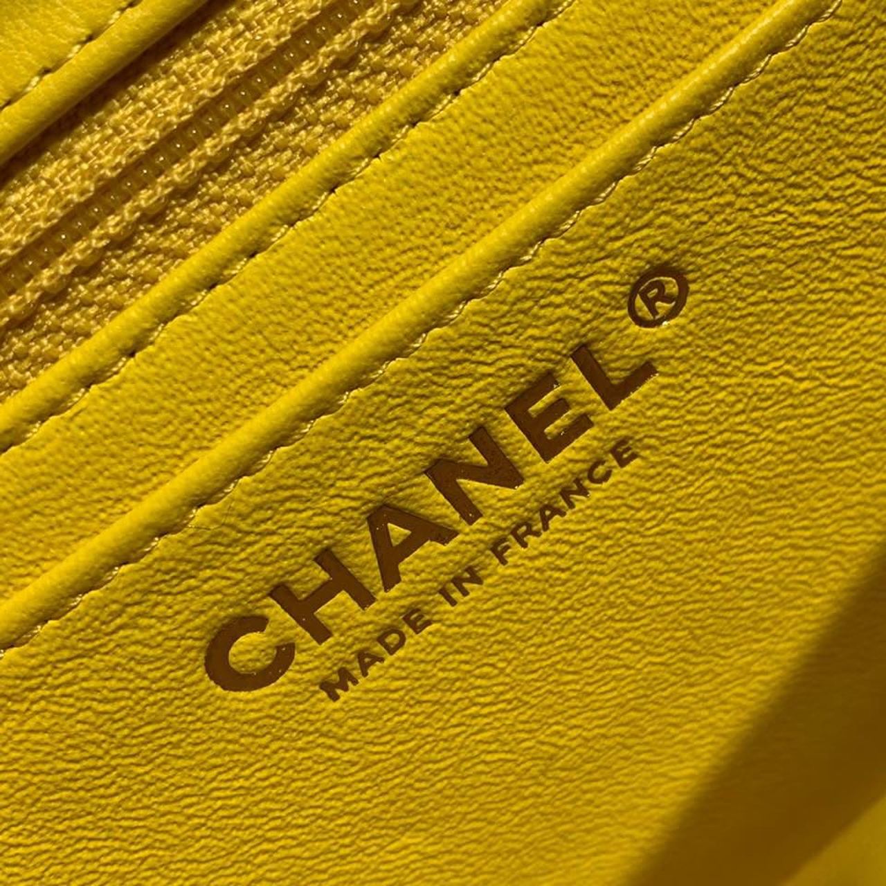 CHLMini GlamIap Bag Yellow For Women Bags, Shoulder And Crossbody Bags 6.7in/17cm A35200