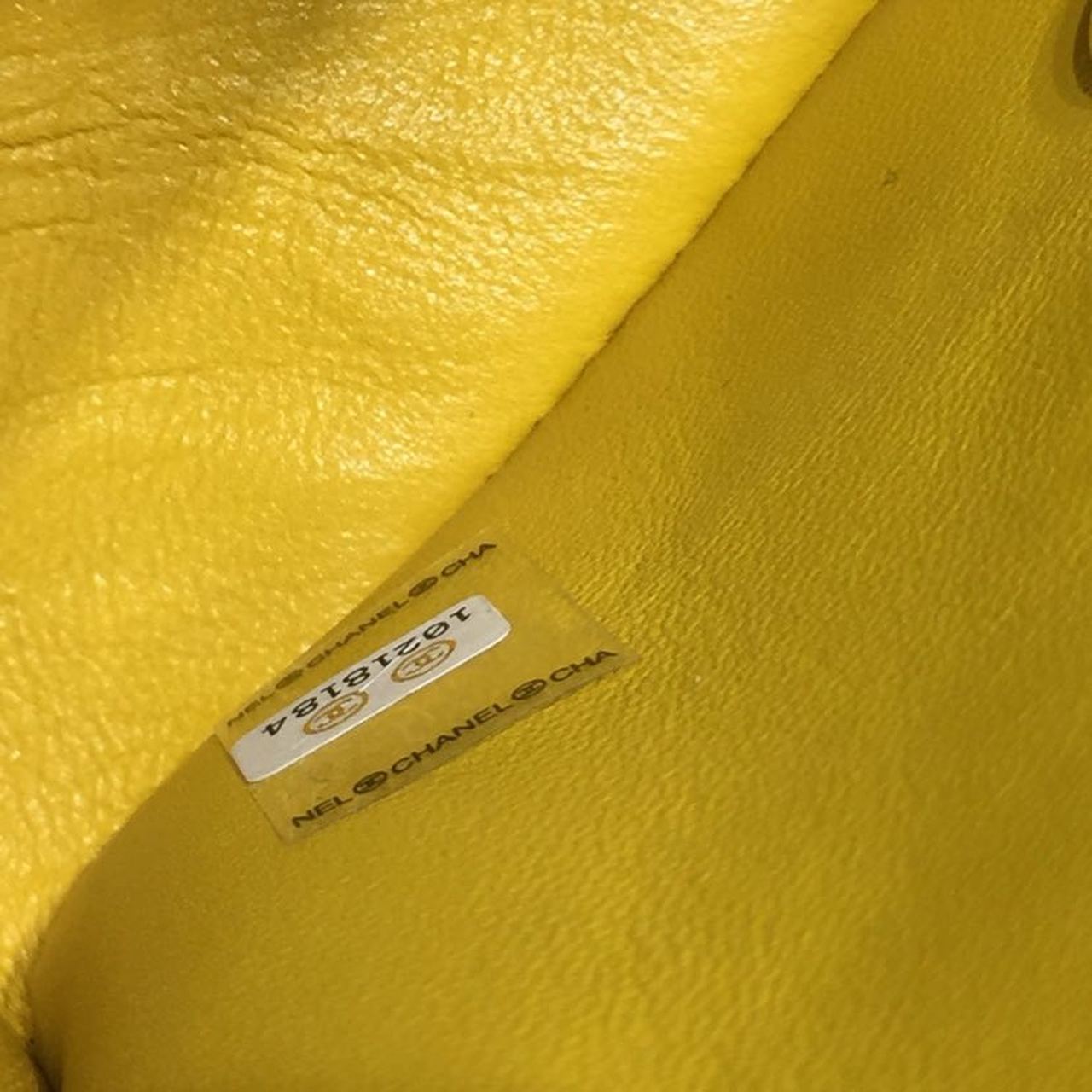 CHLMini GlamIap Bag Caviar Yellow For Women Bags, Shoulder And Crossbody Bags 6.7in/17cm A35200