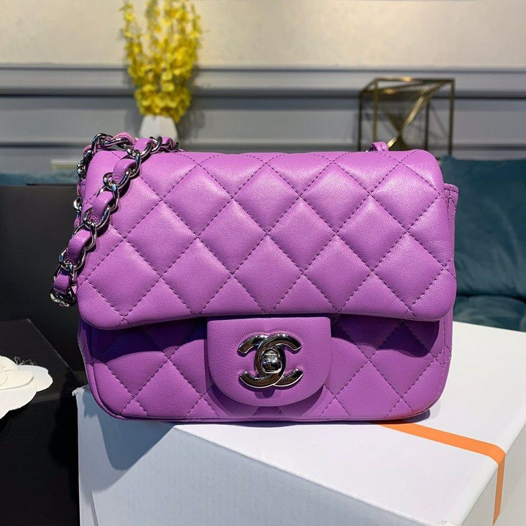 CHLMini GlamIap Bag Purple For Women Bags, Shoulder And Crossbody Bags 6.7in/17cm A35200