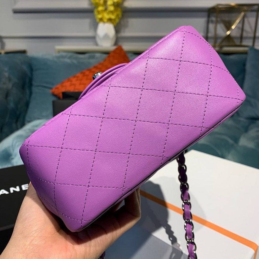 CHLMini GlamIap Bag Purple For Women Bags, Shoulder And Crossbody Bags 6.7in/17cm A35200