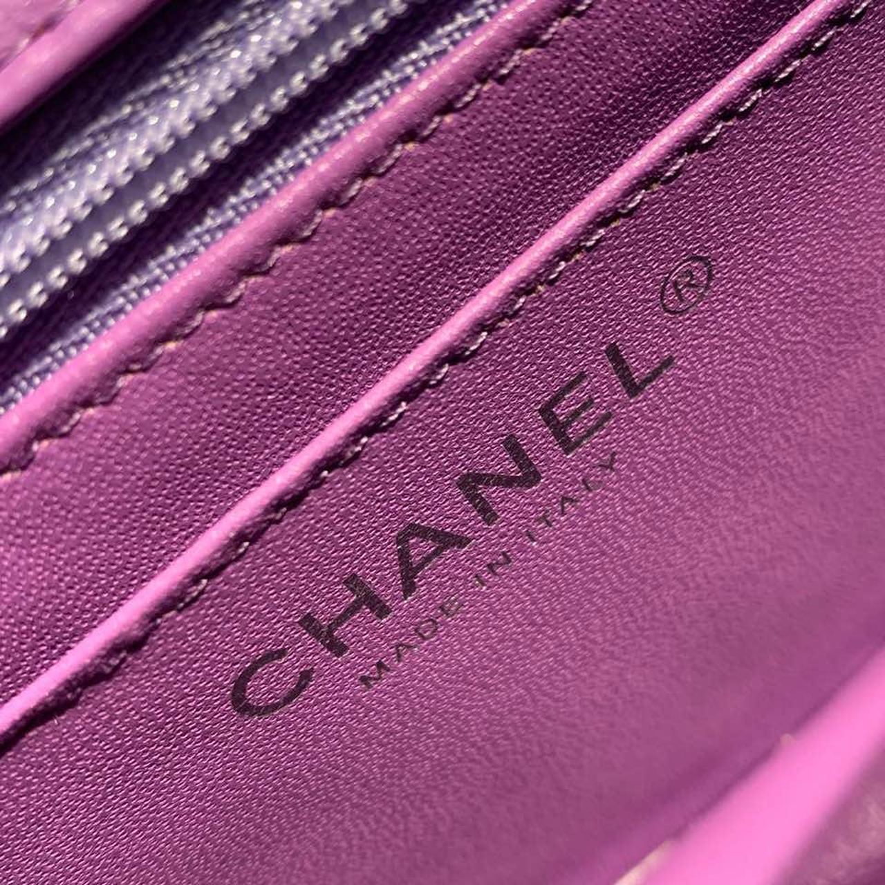 CHLMini Flap Bag Purple For Women, Women’s Bags, Shoulder And Crossbody Bags 6.7in/17cm A35200