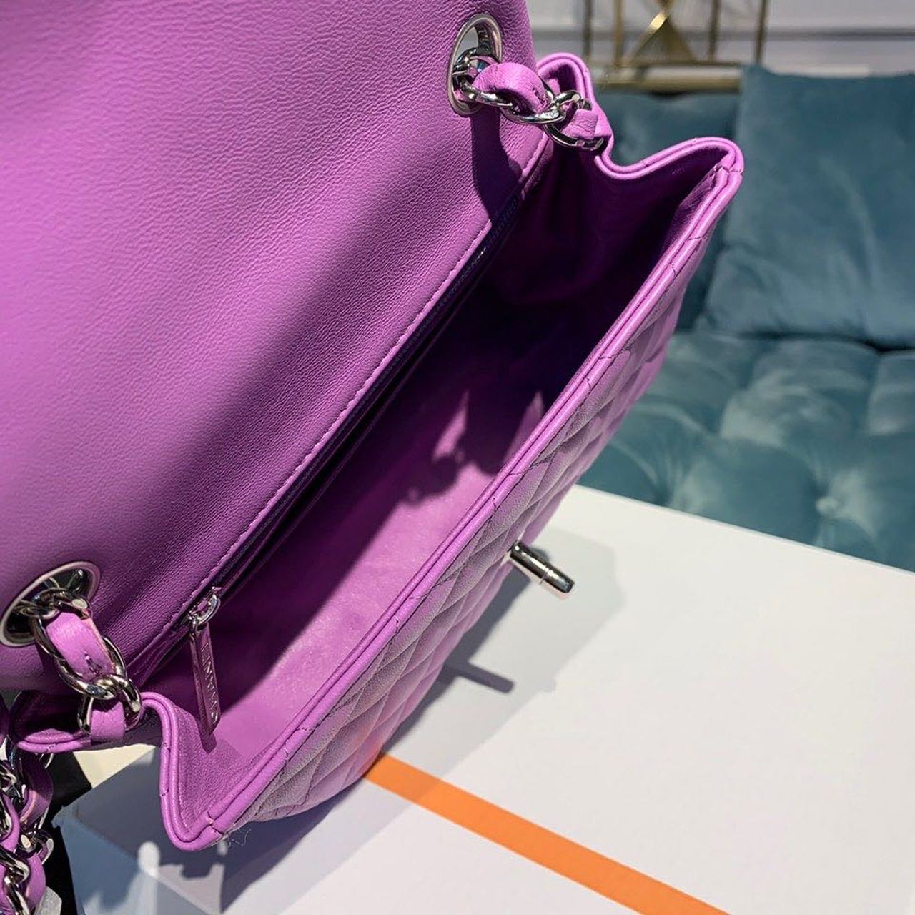 CHLMini GlamIap Bag Purple For Women Bags, Shoulder And Crossbody Bags 6.7in/17cm A35200
