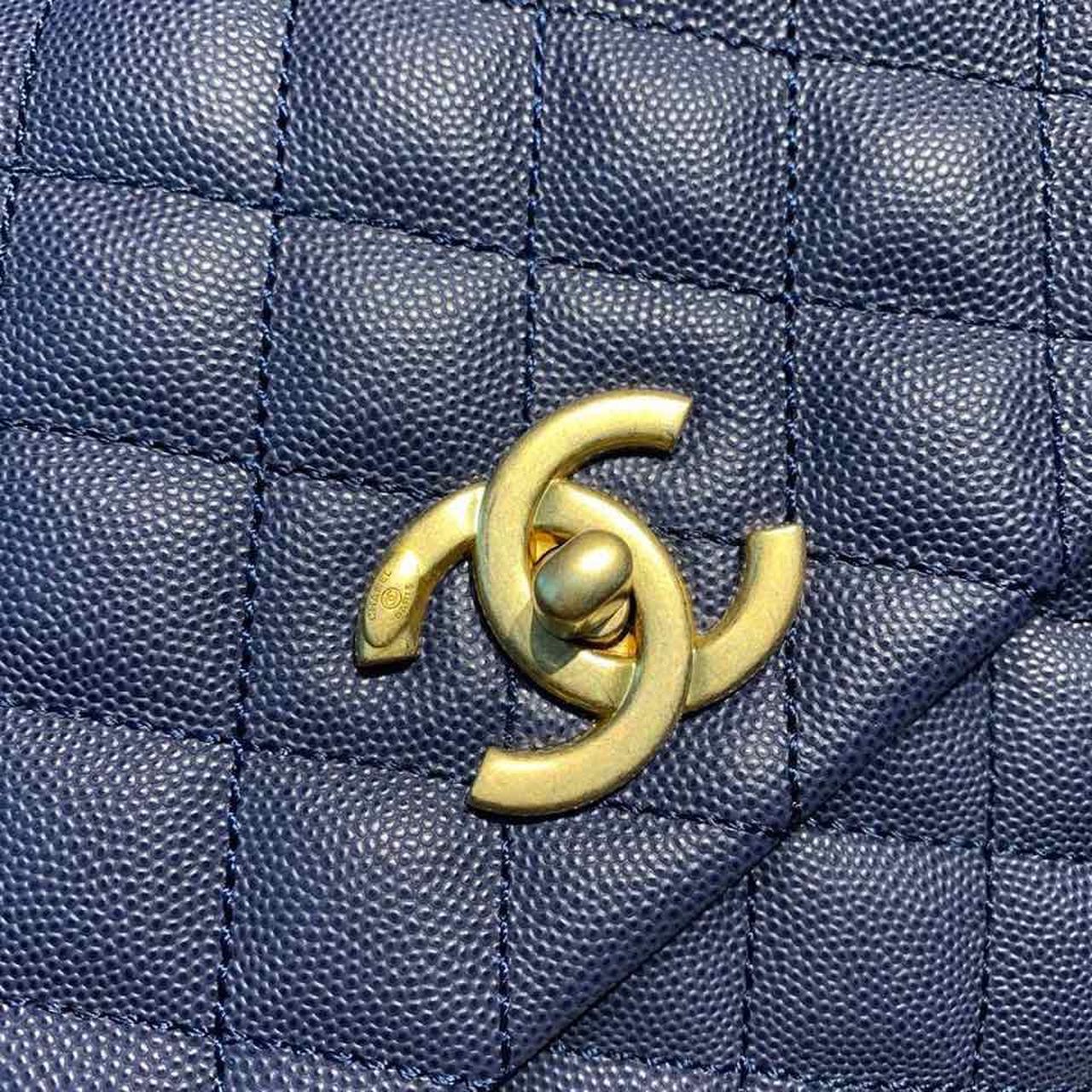 CHLLarge Flap Bag With Top Handle Blue For Women, Women’s Handbags, Shoulder And Crossbody Bags 11in/28cm A92991