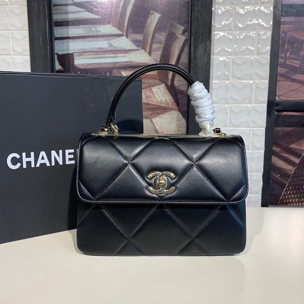 CHLTrendy CHLBag Black For Women Handbags, Shoulder And Crossbody Bags 10.2in/26cm