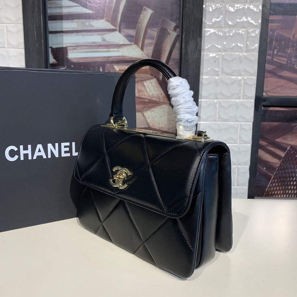 CHLTrendy CHLBag Black For Women, Women’s Handbags, Shoulder And Crossbody Bags 10.2in/26cm