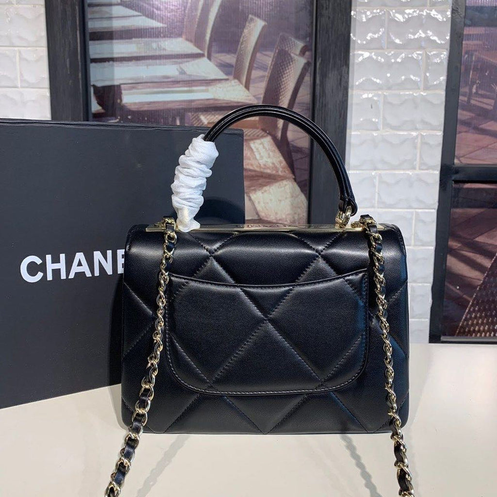 CHLTrendy CHLBag Black For Women Handbags, Shoulder And Crossbody Bags 10.2in/26cm