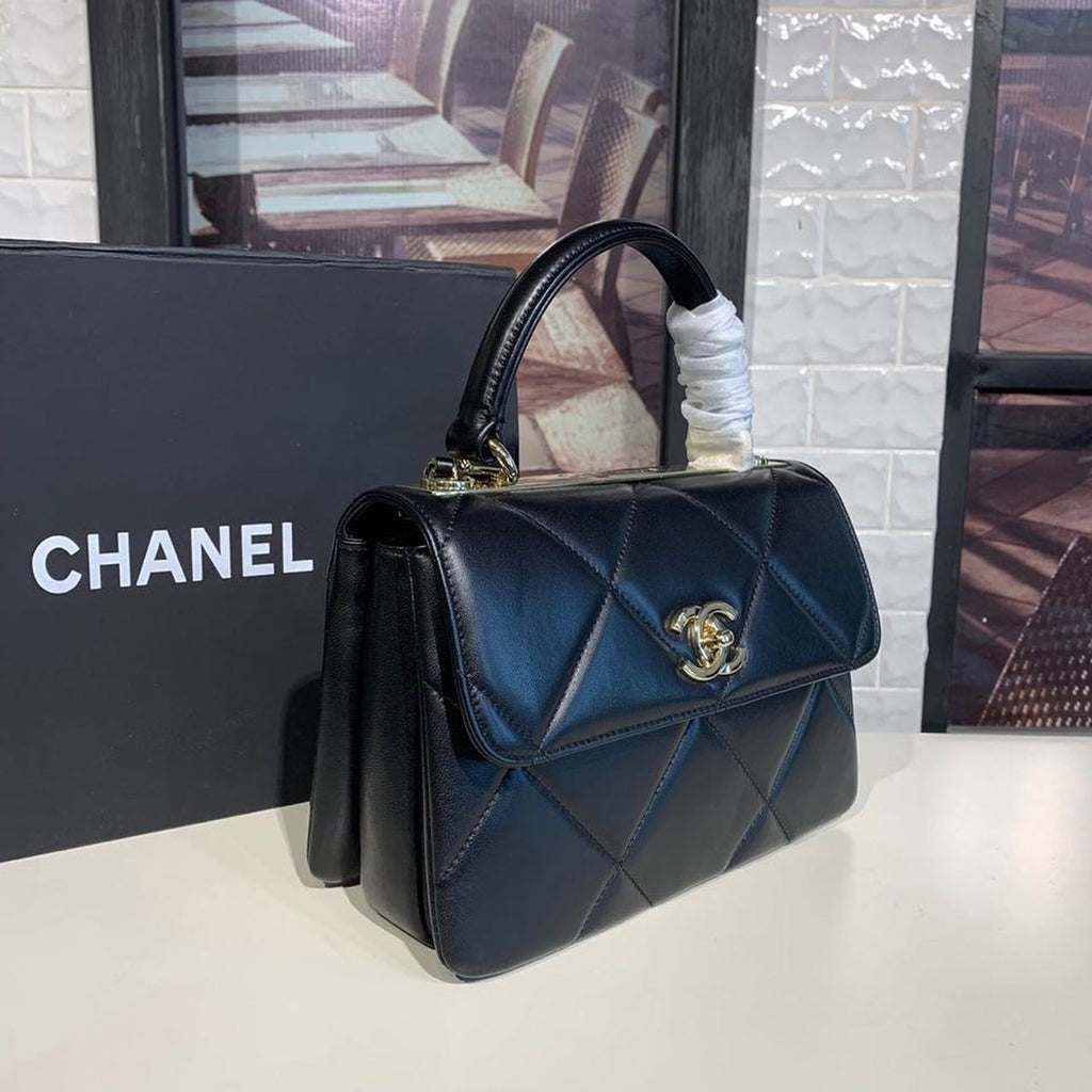 CHLTrendy CHLBag Black For Women Handbags, Shoulder And Crossbody Bags 10.2in/26cm