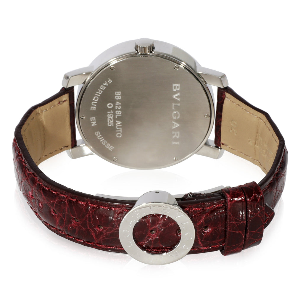 BVLGARI Diagono BB 42 SL AUTO Men's Watch in Stainless Steel