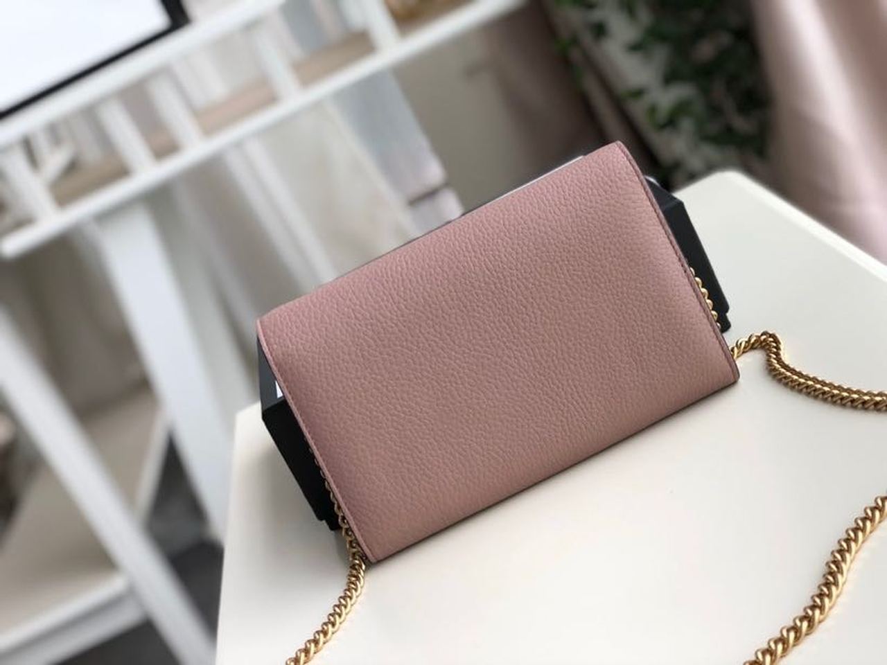Glami Marmont Mini Chain Bag Pink For Women 7.9in/20cm Glami