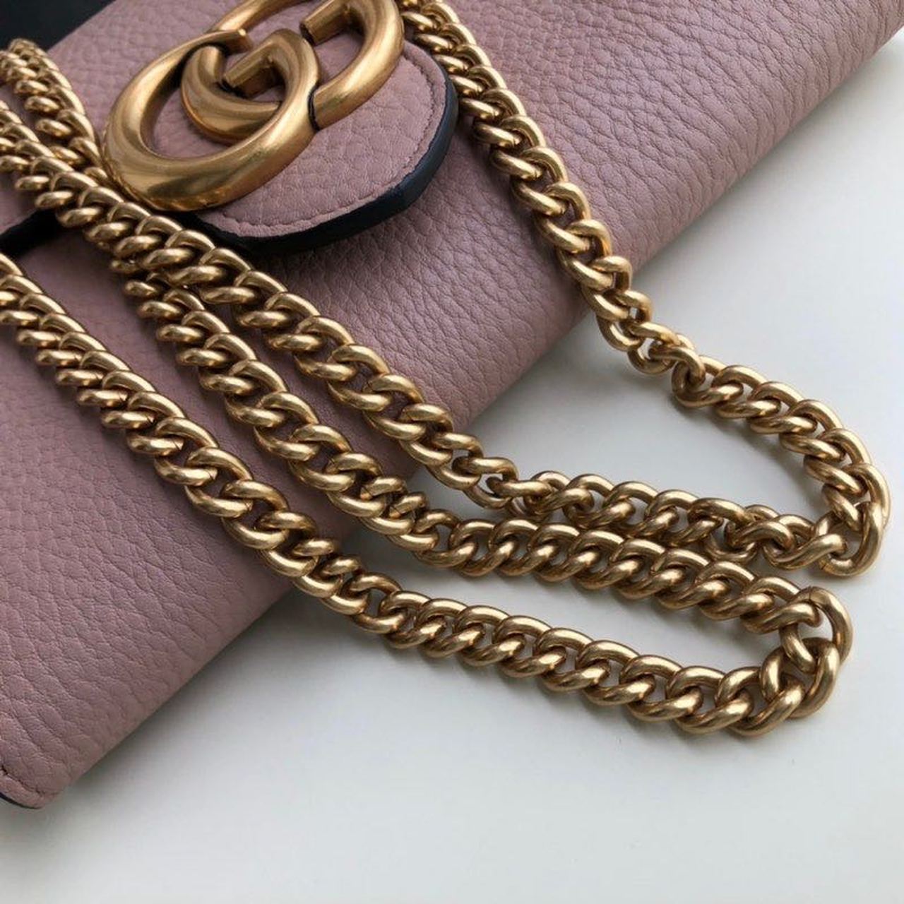 Glami Marmont Mini Chain Bag Pink For Women 7.9in/20cm Glami