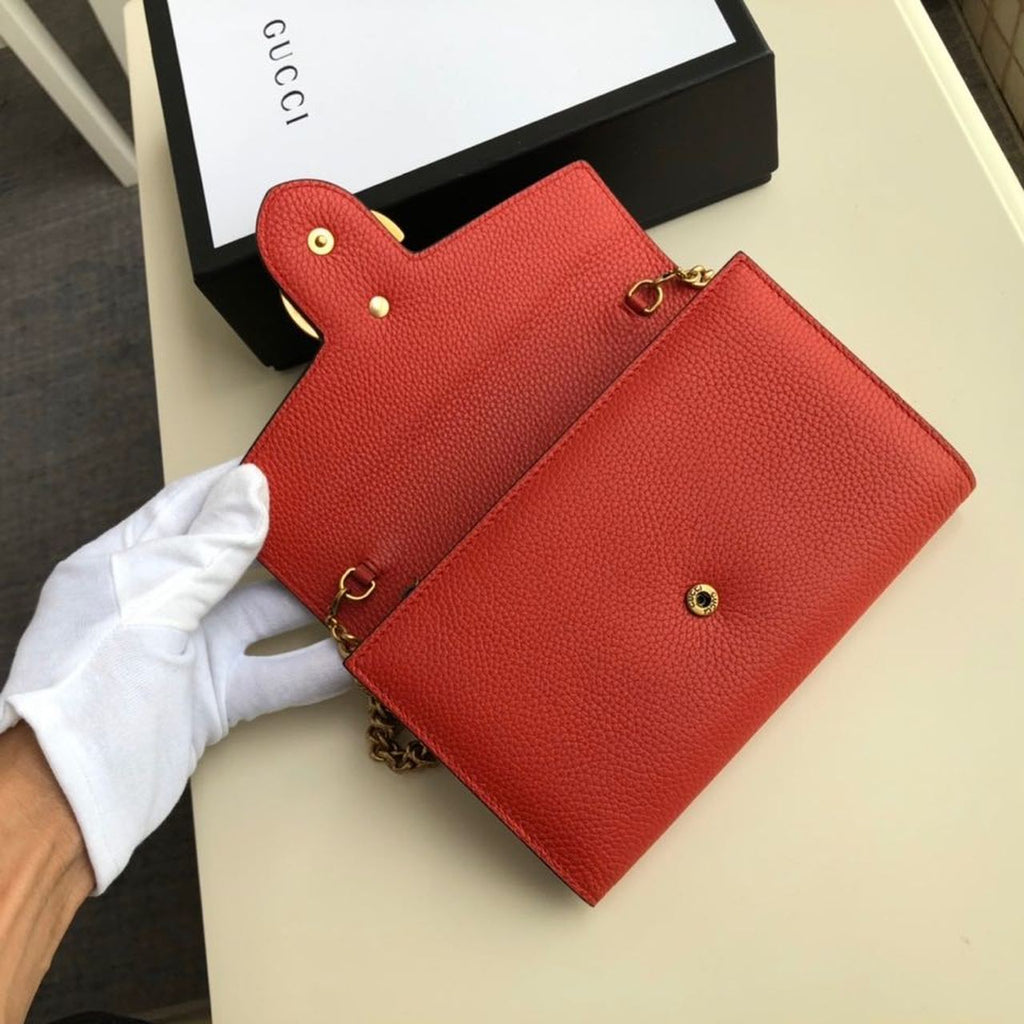 Glami Marmont Mini Chain Bag Red For Women 7.9in/20cm Glami