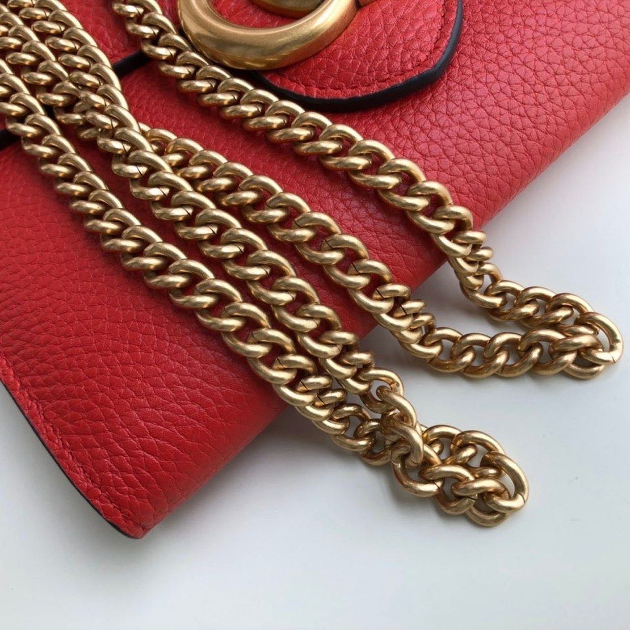 Glami Marmont Mini Chain Bag Red For Women 7.9in/20cm Glami