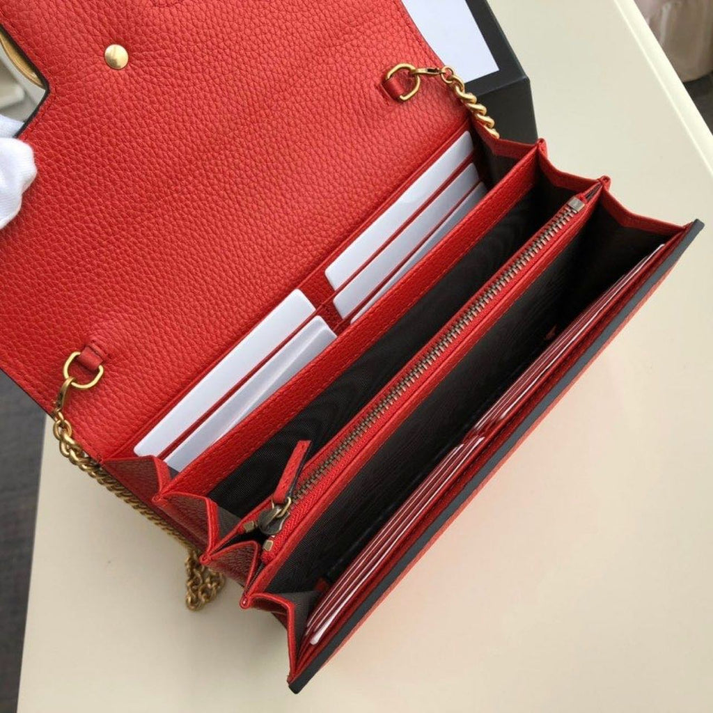 Glami Marmont Mini Chain Bag Red For Women 7.9in/20cm Glami
