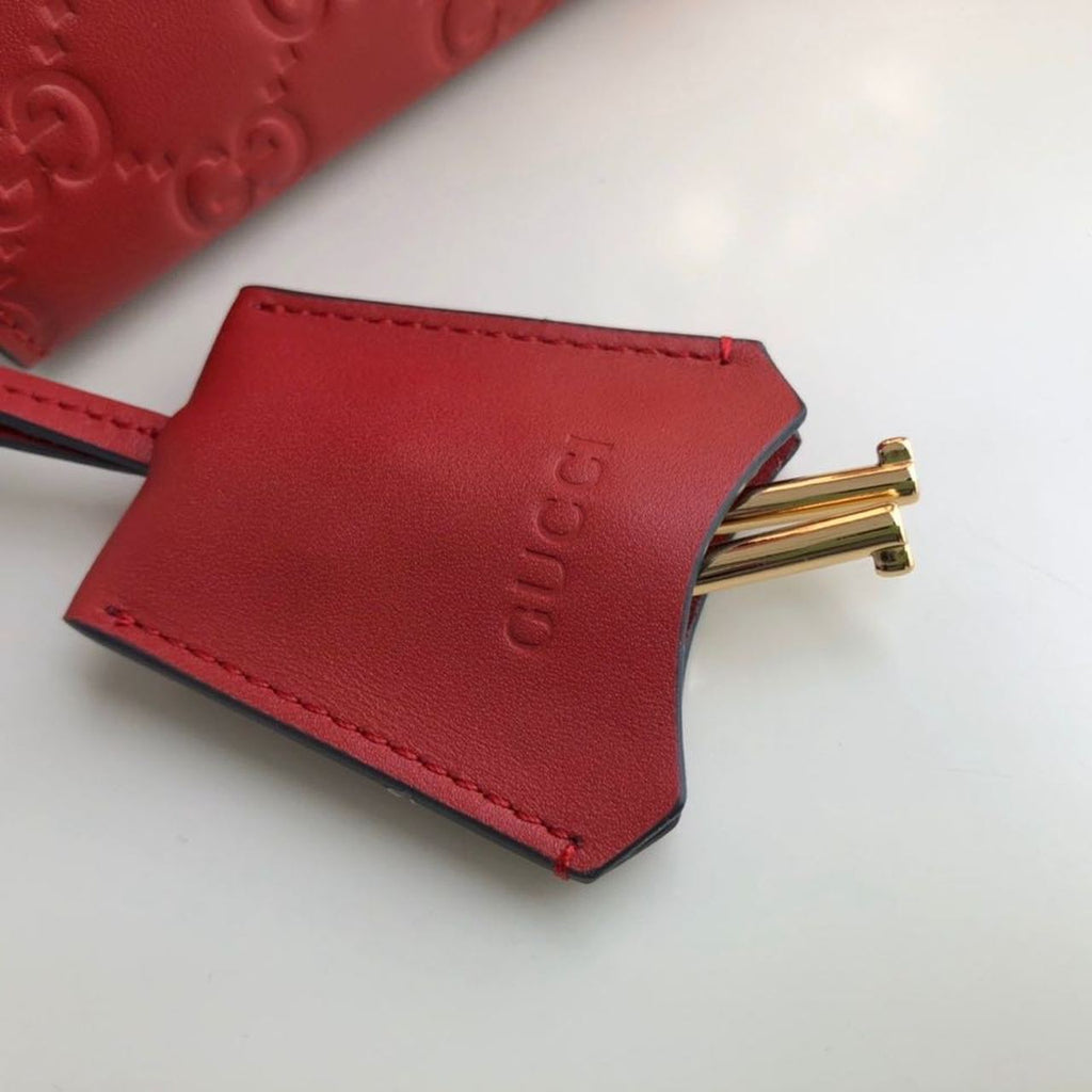 Glami Padlock Small Glami Signature Shoulder Bag Red Glamissima For Women 7.9in/20cm Glami 409487