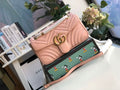 Glami Marmont Small MatelassÃƒÂ© Shoulder Bag Dusty Pink MatelassÃƒÂ© Chevron For Women 10in/26cm Glami 443497 DTGLAMIT 5729