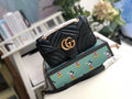 Glami Marmont MatelassÃƒÂ© Mini Bag Black MatelassÃƒÂ© Chevron For Women 8.5in/22cm Glami 446744 DTGLAMIT 1000