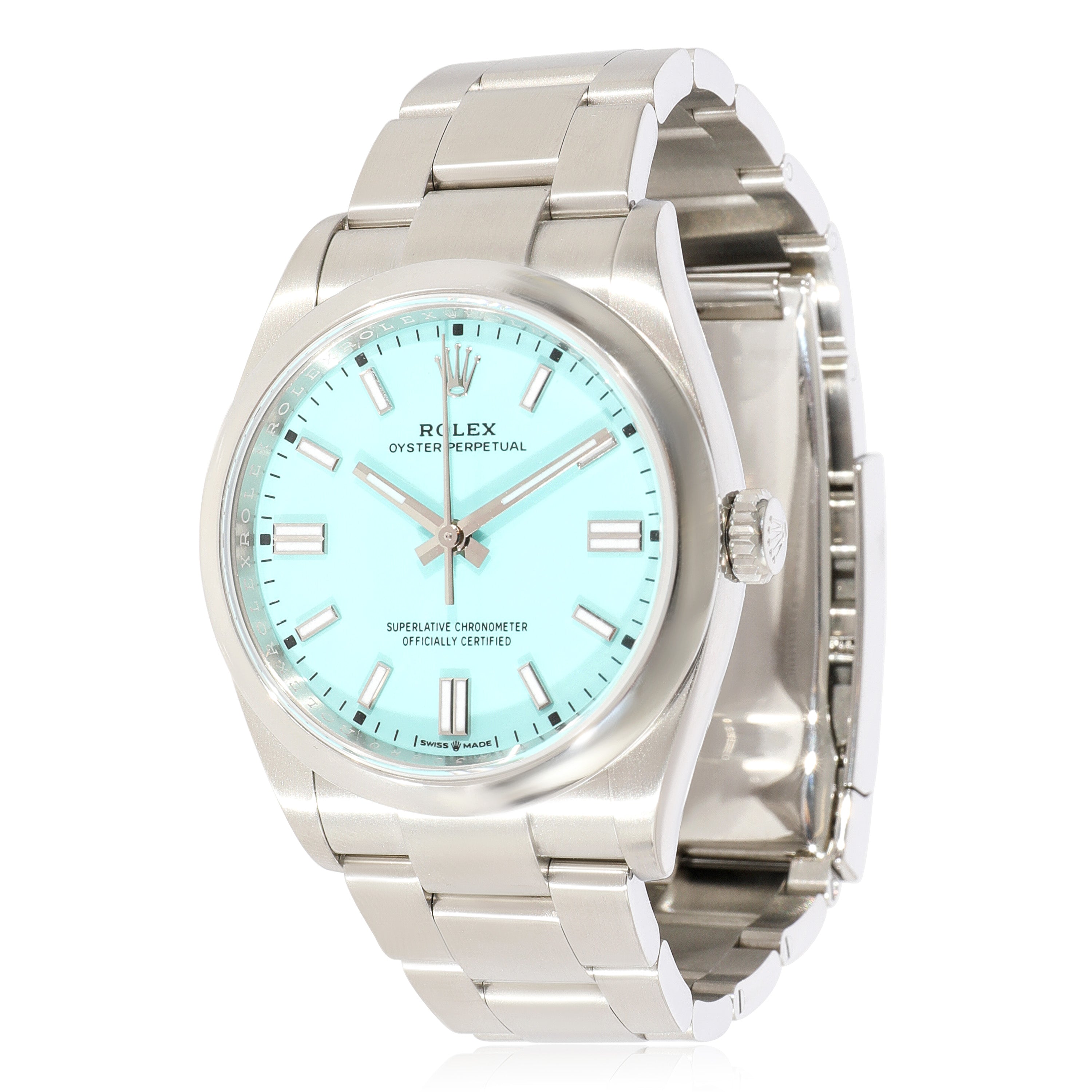 ROLEX Oyster Perpetual 126000 Unisex Watch in Stainless Steel