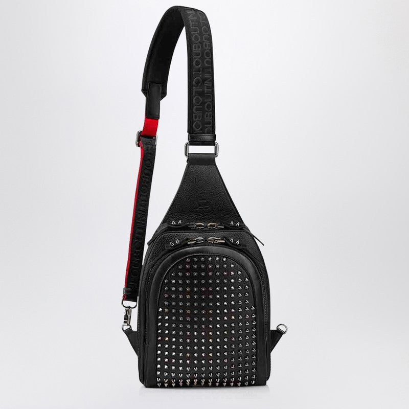 Christian Louboutin Black Loubifunk Backpack Men