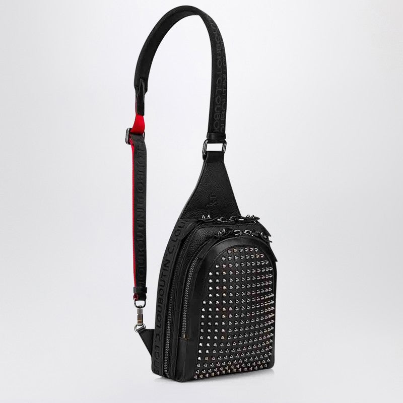 Christian Louboutin Black Loubifunk Backpack Men