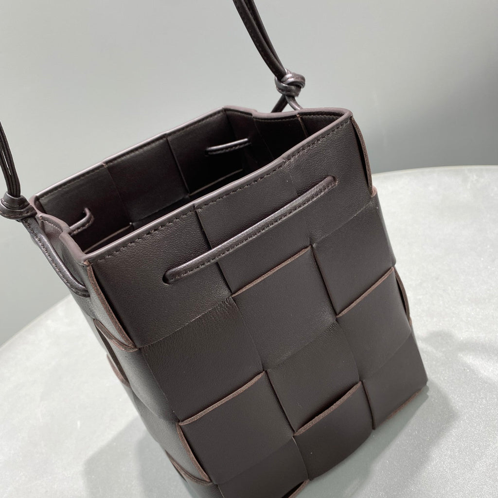 GLAMI Mini Cassette Bucket Bag Purple, For Women, Bags 5.5in/14cm