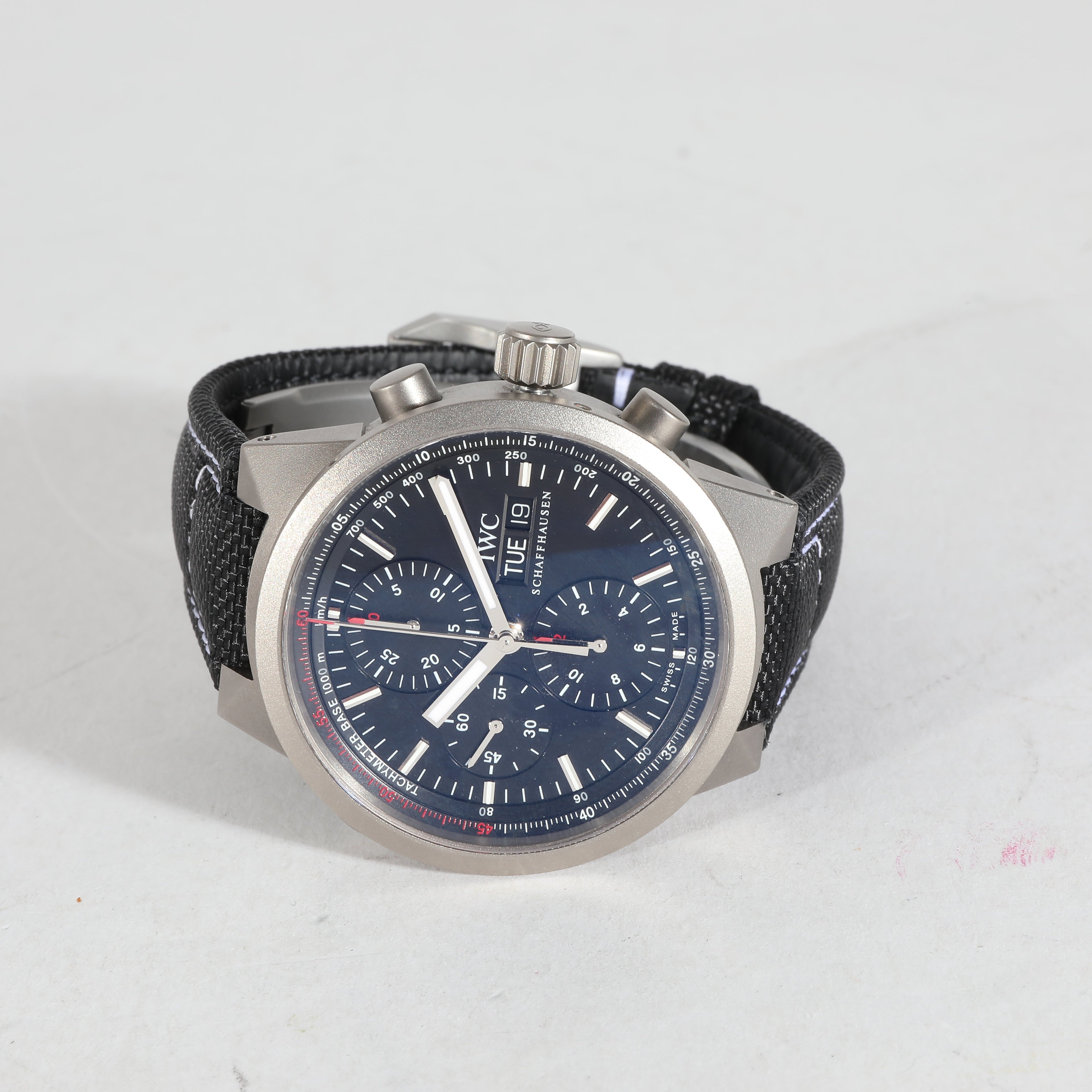IWC GST Rattrapante IW371537 Men's Watch in Titanium