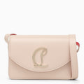 Christian Louboutin Lache/Gold Leather Shoulder Bag Women