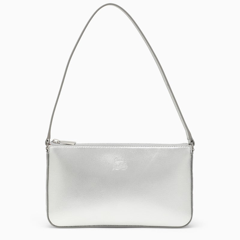 Christian Louboutin Silver Leather Shoulder Bag Women