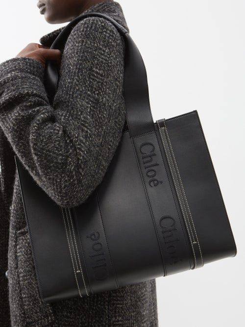 CHLOÃƒÆ’Ã¢â‚¬Â° Medium WOODY TOTE BAG