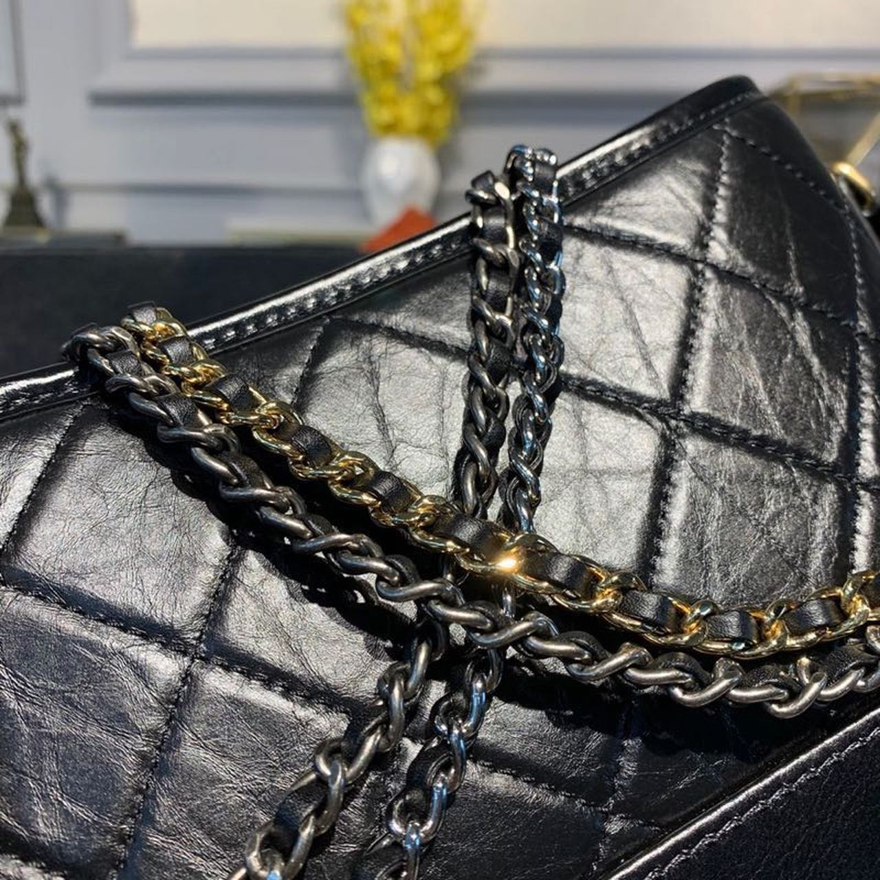 CHLGabrielle Hobo Handbag Black For Women, Women’s Bags, Shoulder And Crossbody Bags 7.8in/20cm AS1582 B03936 94305