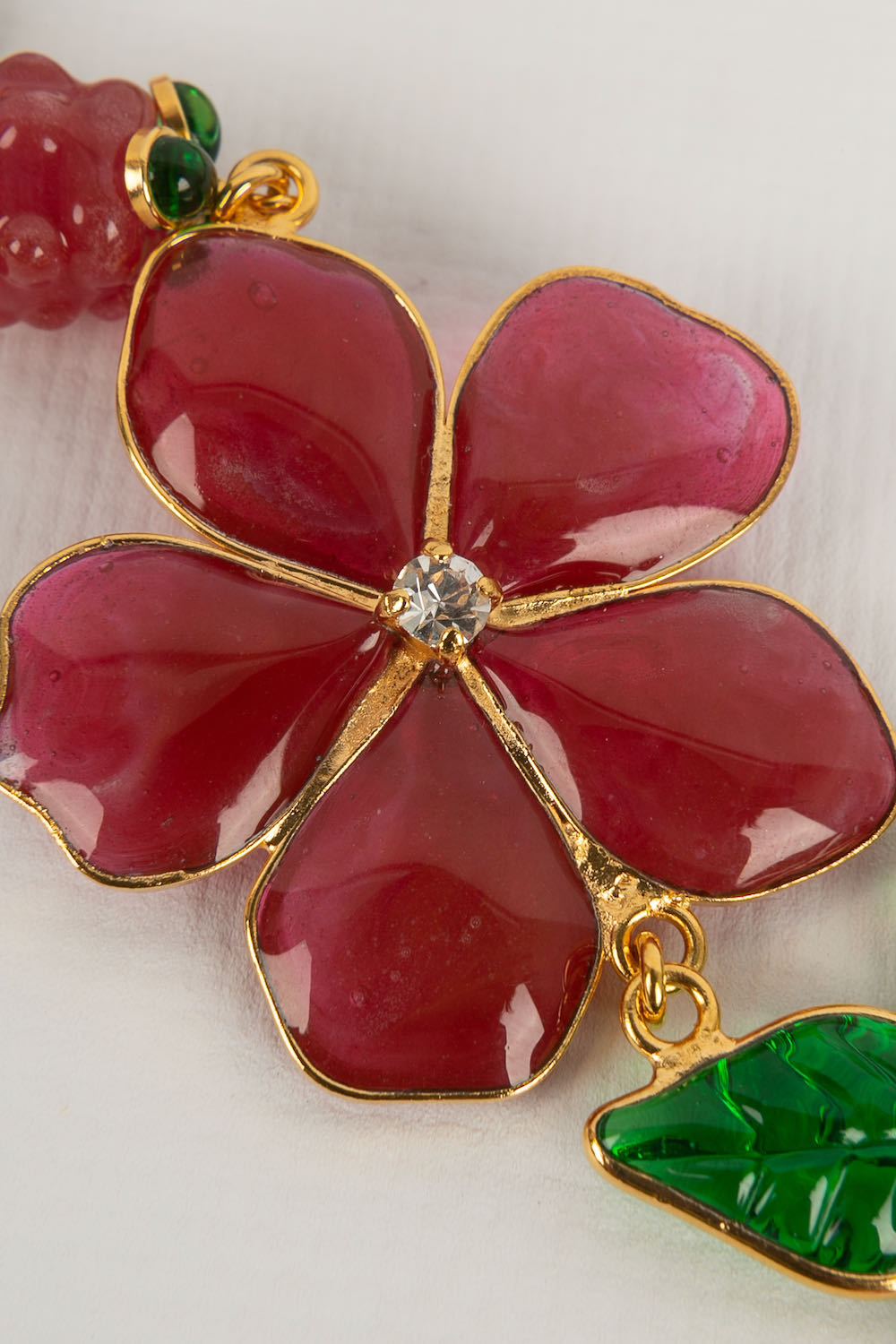 Collier fleurs Augustine