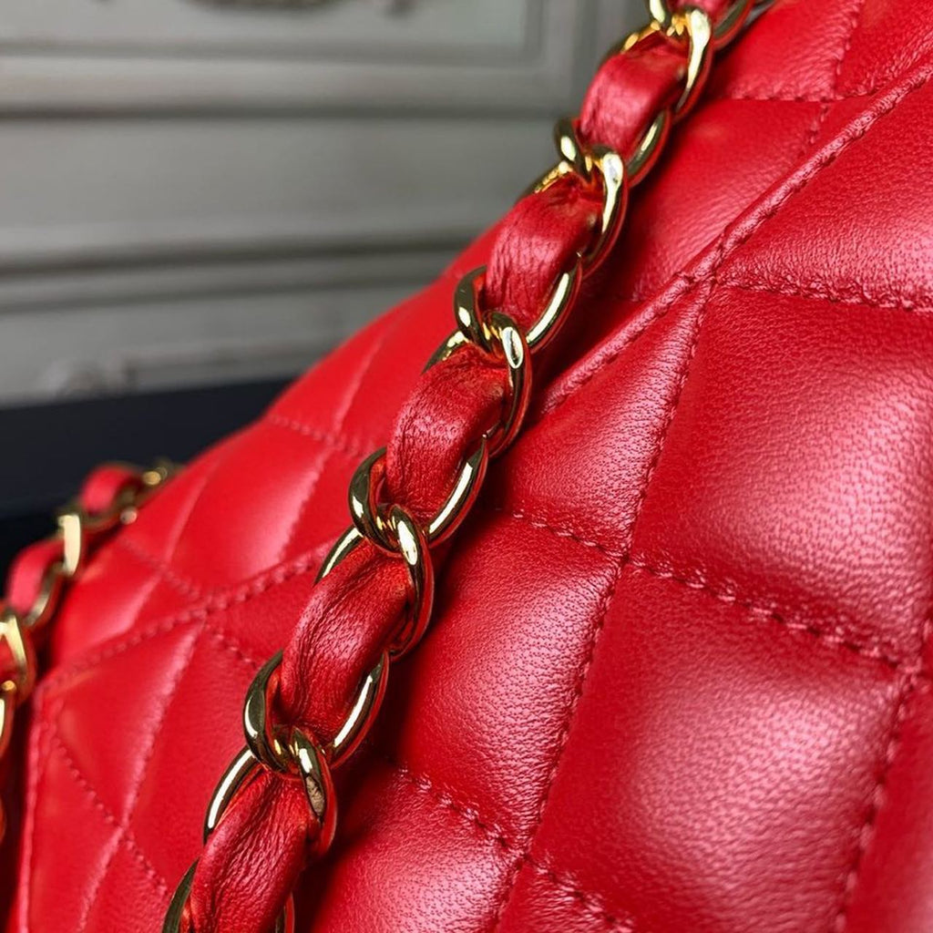 CHLMini GlamIap Bag Red For Women Bags Bag, Shoulder And Crossbody 7.8in/20cm A69900