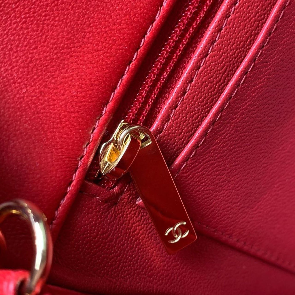 CHLMini GlamIap Bag Red For Women Bags Bag, Shoulder And Crossbody 7.8in/20cm A69900