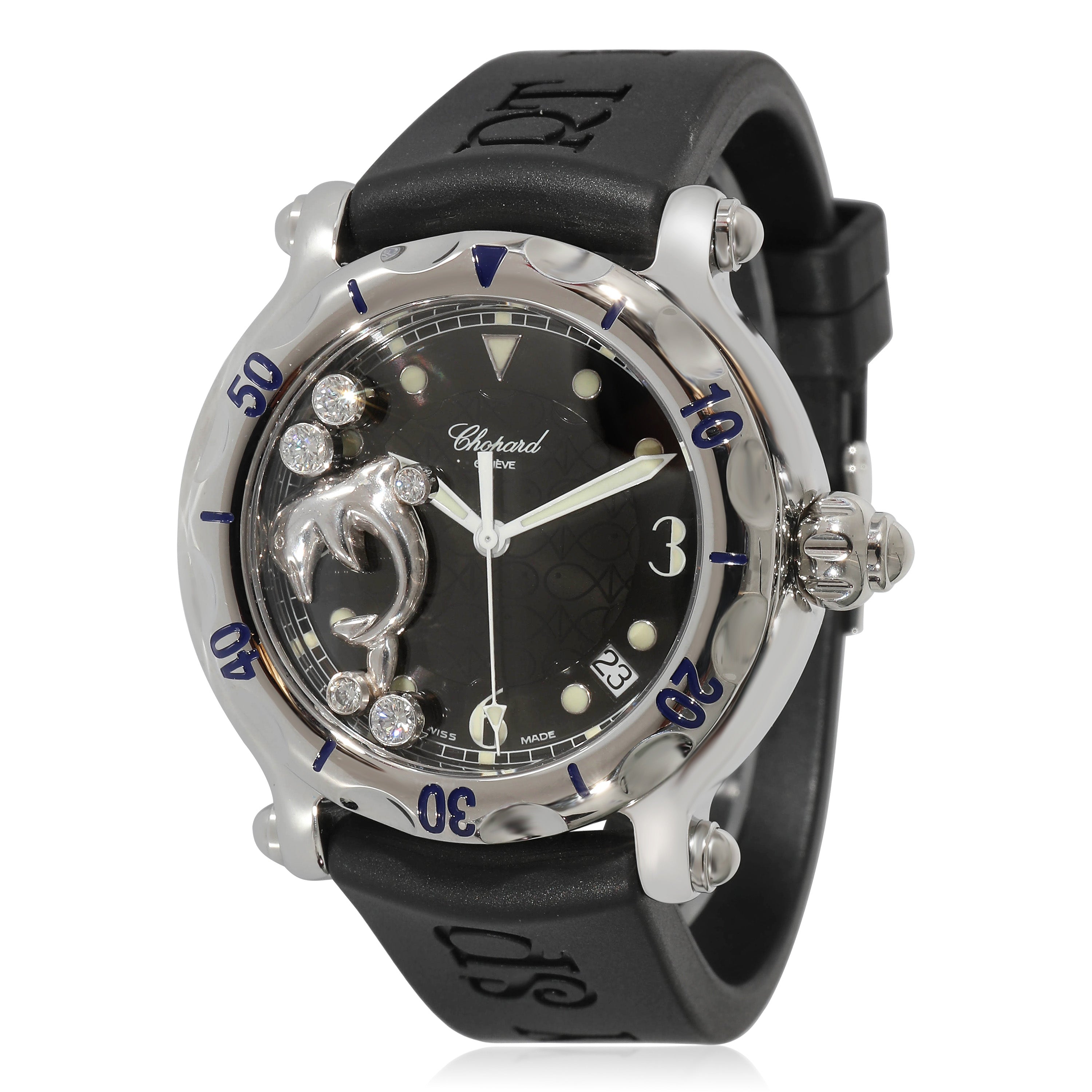 CHOPARD Happy Sport Fish 28/8897 Unisex Watch in Stainless Steel