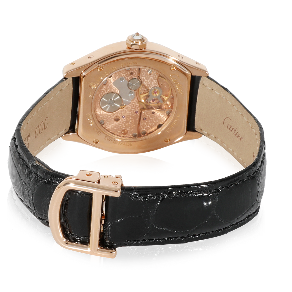 CARTIER Tortue WA503751 Women's Watch in 18kt Rose Gold