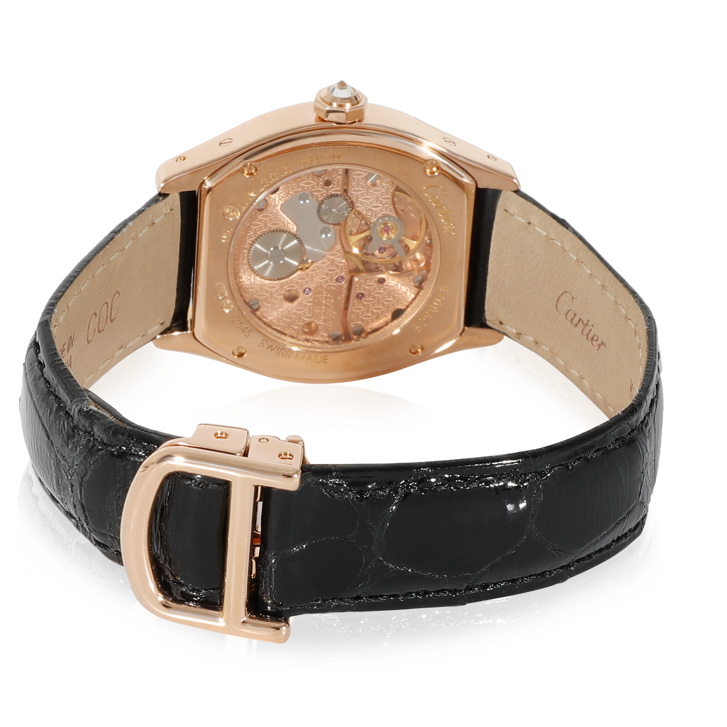 CARTIER Tortue WA503751 Women's Watch in 18kt Rose Gold