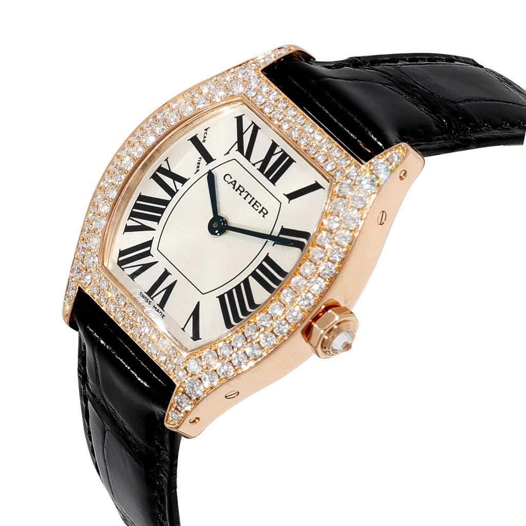 CARTIER Tortue WA503751 Women's Watch in 18kt Rose Gold