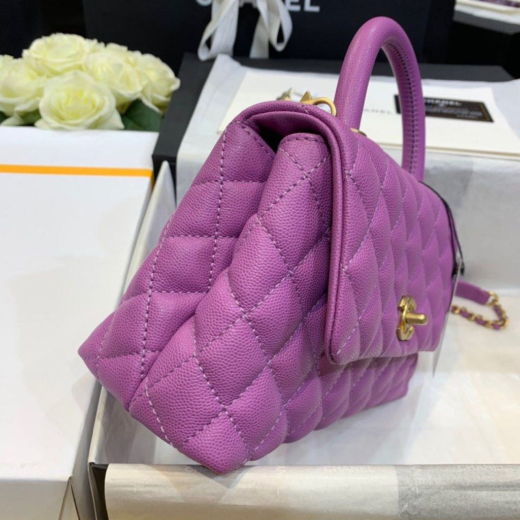 CHLMeGLAMIum GlamIap Bag With Top Handle Purple For Women, WomenÃƒÂ¢Ã¢â€šÂ¬Ã¢â€žÂ¢s Handbags, Shoulder And Crossbody Bags 9in/23cm A92990