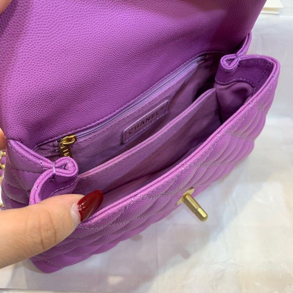 CHLMeGLAMIum GlamIap Bag With Top Handle Purple For Women, WomenÃƒÂ¢Ã¢â€šÂ¬Ã¢â€žÂ¢s Handbags, Shoulder And Crossbody Bags 9in/23cm A92990
