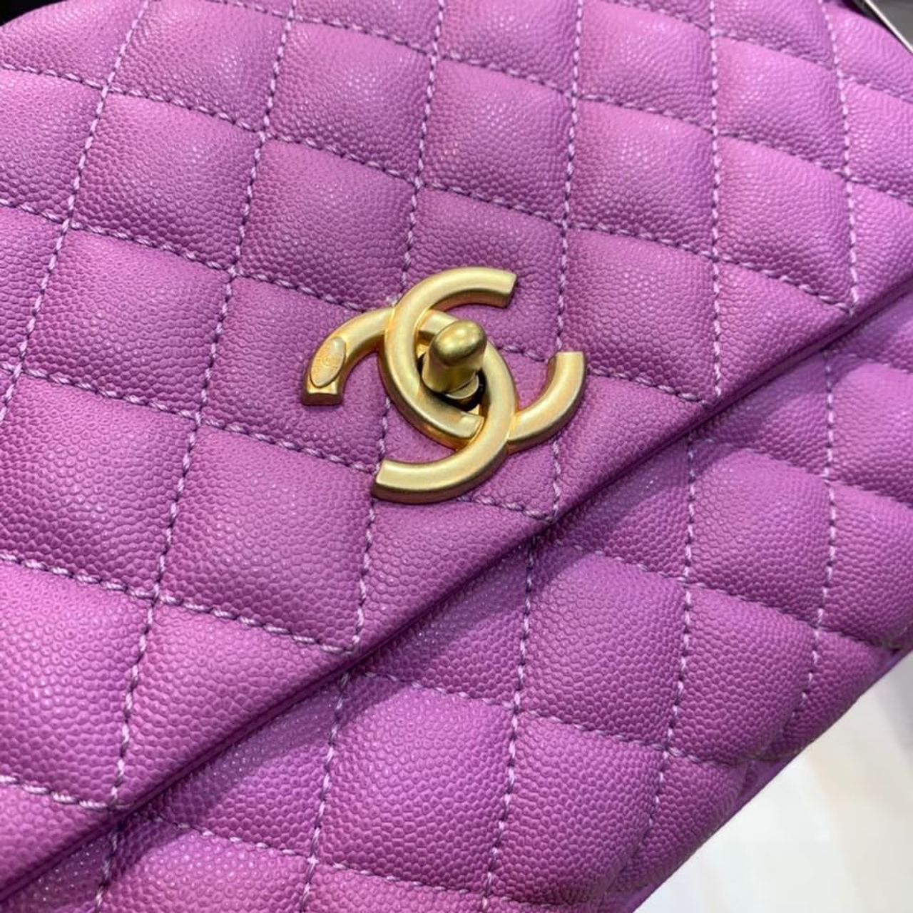 CHLLarge Flap Bag With Top Handle Purple For Women, Women’s Handbags, Shoulder And Crossbody Bags 11in/28cm A92991