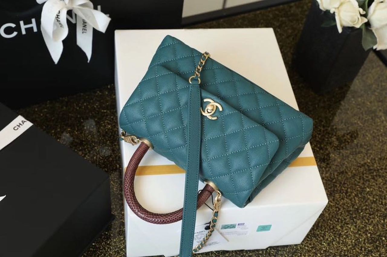 CHLMeGLAMIum GlamIap Bag With Top Handle Teal For Women, WomenÃƒÂ¢Ã¢â€šÂ¬Ã¢â€žÂ¢s Handbags, Shoulder And Crossbody Bags 9in/23cm A92990