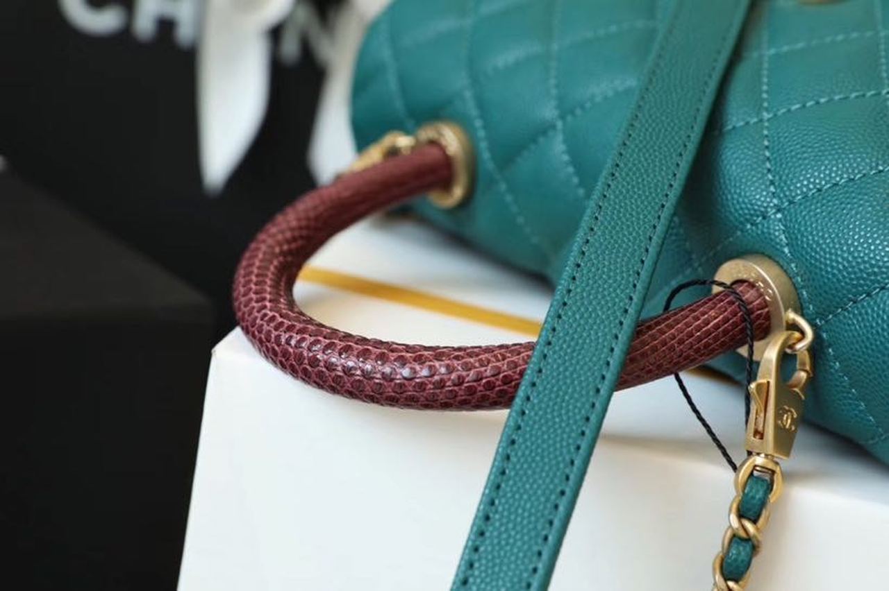 CHLMeGLAMIum GlamIap Bag With Top Handle Teal For Women, WomenÃƒÂ¢Ã¢â€šÂ¬Ã¢â€žÂ¢s Handbags, Shoulder And Crossbody Bags 9in/23cm A92990
