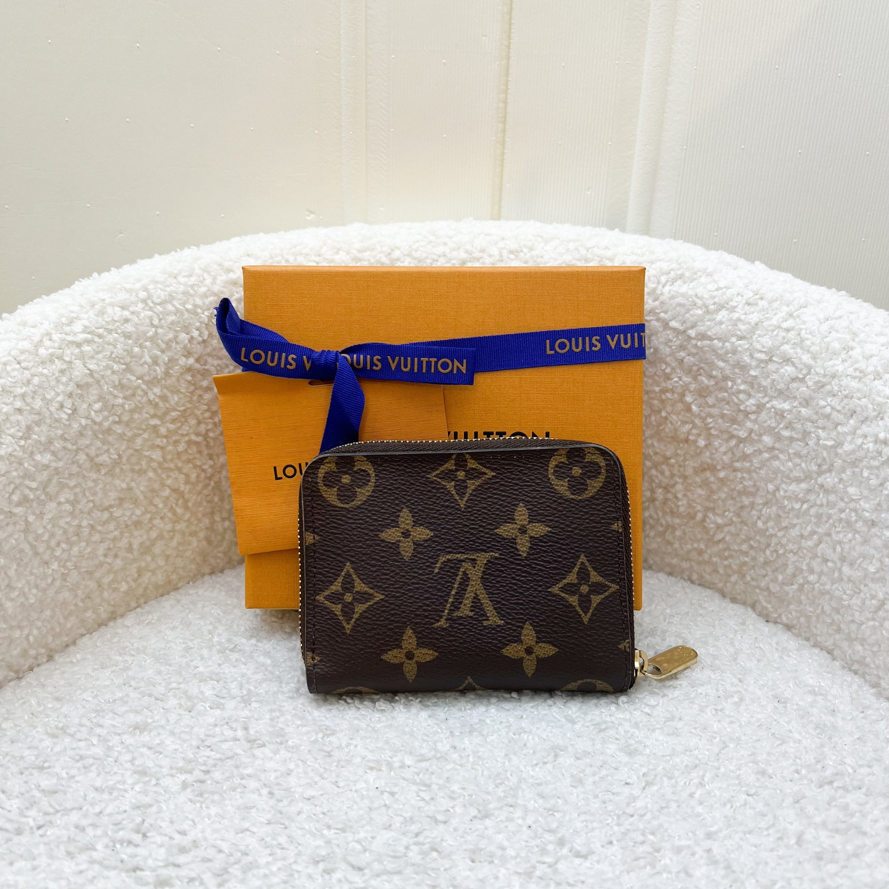LV Zippy Coin Purse in Monogram Canvas GHW