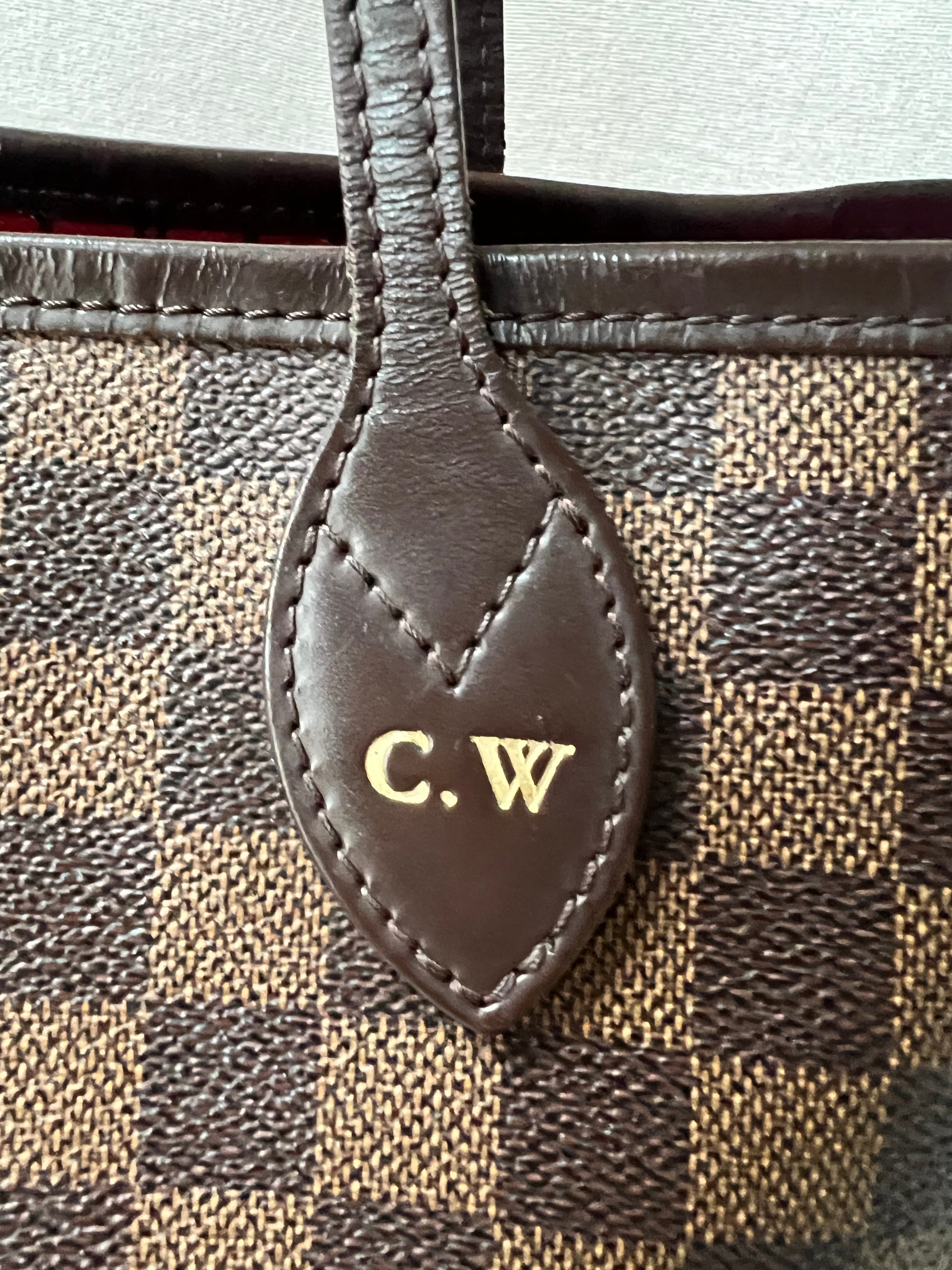 Louis Vuitton Neverfull MM Damier Ebene Cherry Interior (RRP £1,410)
