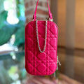 CHRISTIAN DIOR Lady Dior Call'in Dior Cannage Lambskin Crossbody Bag